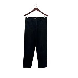 Anthropologie Social Standard by Sanctuary Slim Straight Black Gray Jeans 10 30